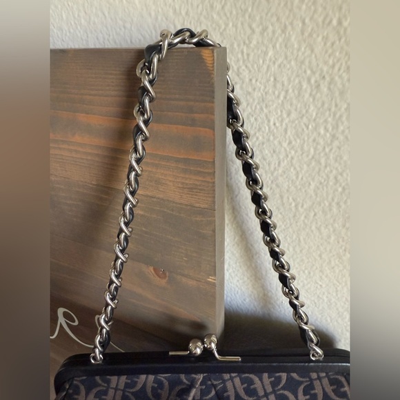 FOSSIL Vintage Monogram Evening Handbag - Picture 4 of 9